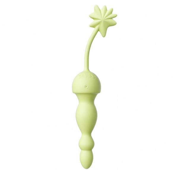 MizzZee - Lucky Leaf Vibrating Anal Butt Plug (Support APP Mini Programs - Chargeable)